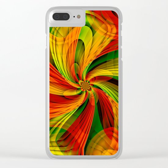 Blooming Clear iPhone Case