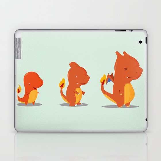Evolution fire Laptop & iPad Skin