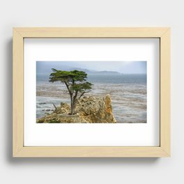 Lone Cypress, Pebble Beach, California Recessed Framed Print