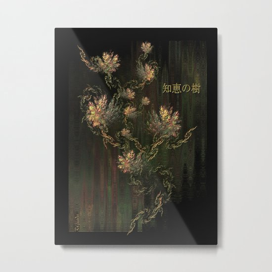 Tree Of Knowledge In Bloom Metal Print