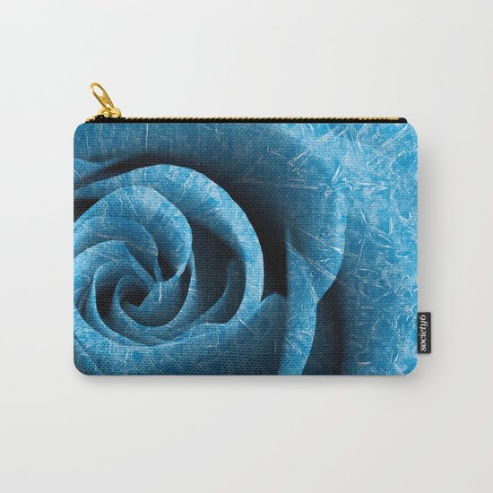 Arctic Rose Carry-All Pouch