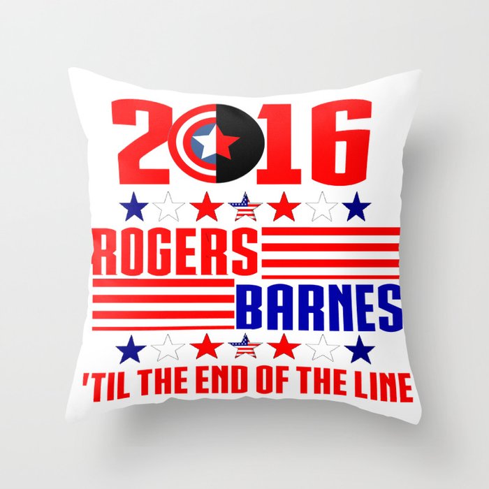 2016 BARNES RODGERS Throw Pillow