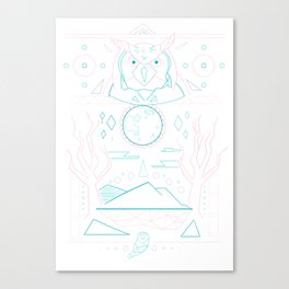 Owl Kingdom Canvas Print