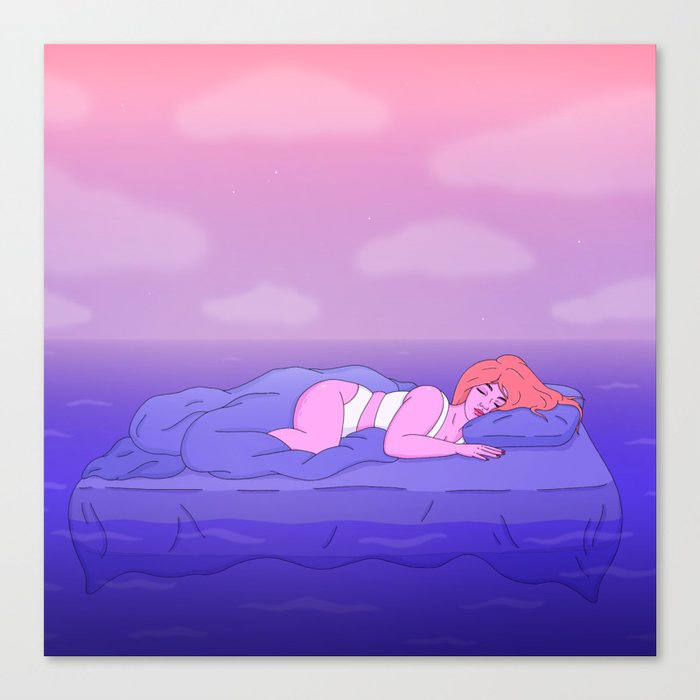 Ocean Bed Canvas Print