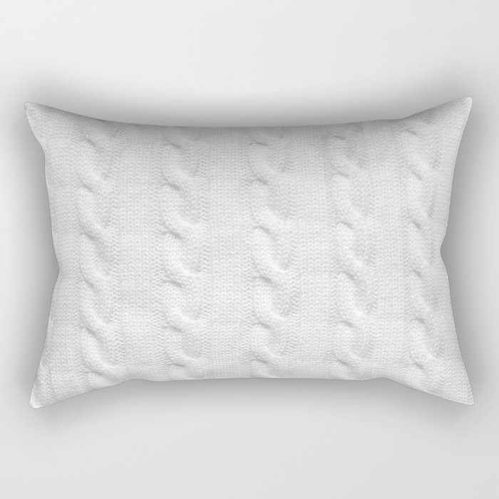 Cable Knit Rectangular Pillow