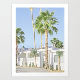 Modernist Desert, Palm Springs Art Print