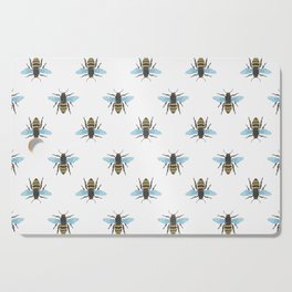 Watercolour Bee Pattern Cutting Board