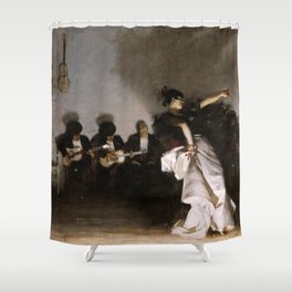 John Singer Sargent - El Jaleo Shower Curtain