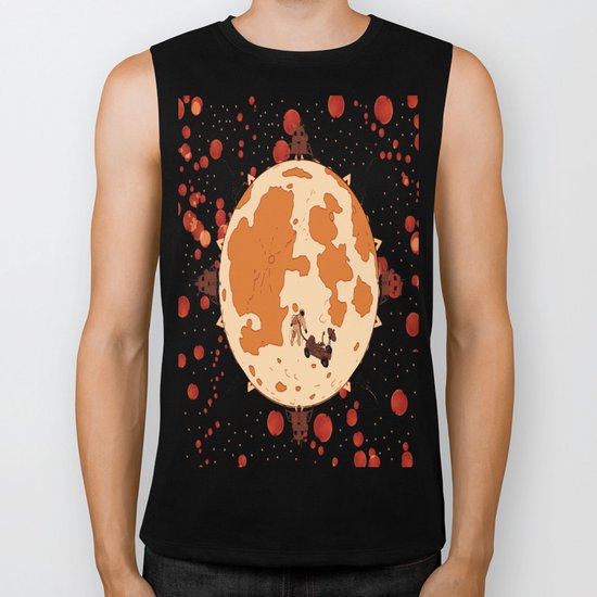 Man on the mars Biker Tank