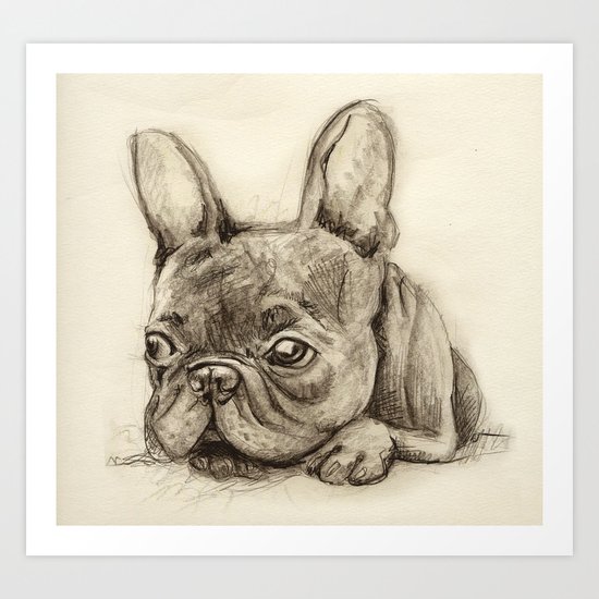 Sad Art Print