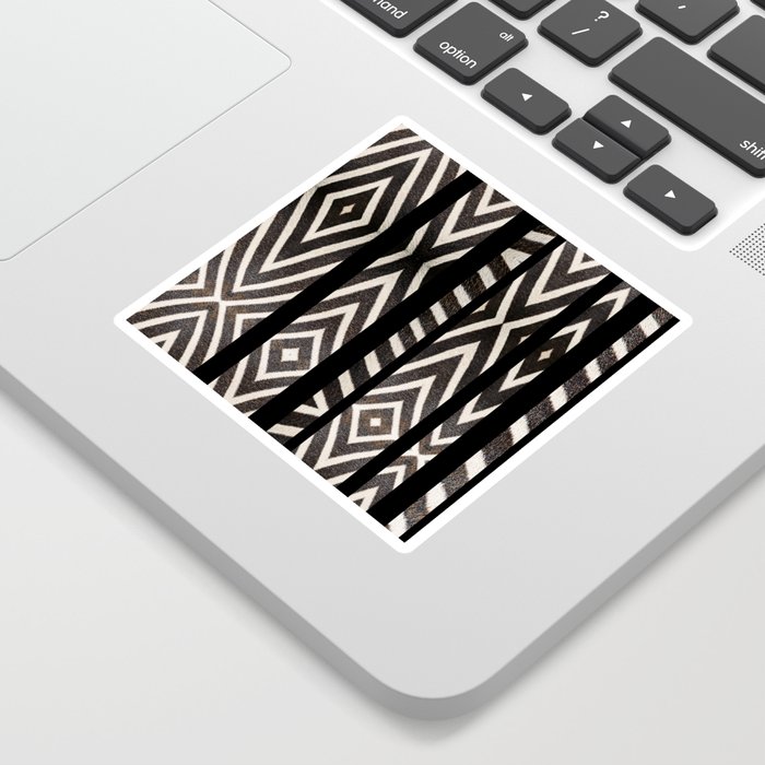 Zebra pattern Sticker