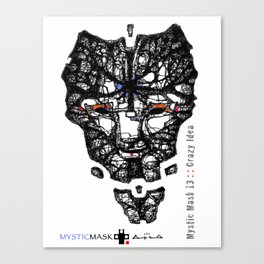 Mystic Mask 13 Canvas Print
