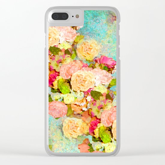 ROSES Clear iPhone Case
