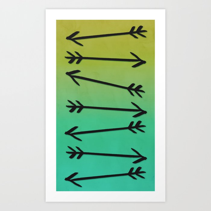 Arrows Art Print