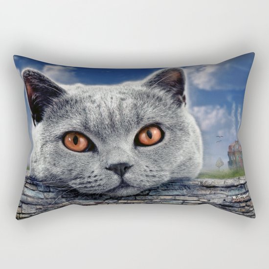 Diesel at the wall ! Rectangular Pillow