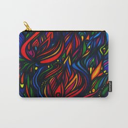 Flowers in Flame Carry-All Pouch