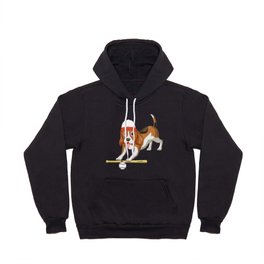 Baseball Dog Shirt Spaniel Pinch Runner Stolen Base Hoody