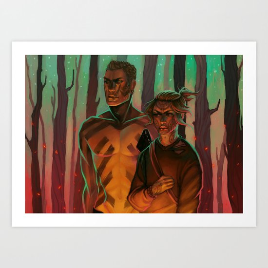 War Paint Art Print