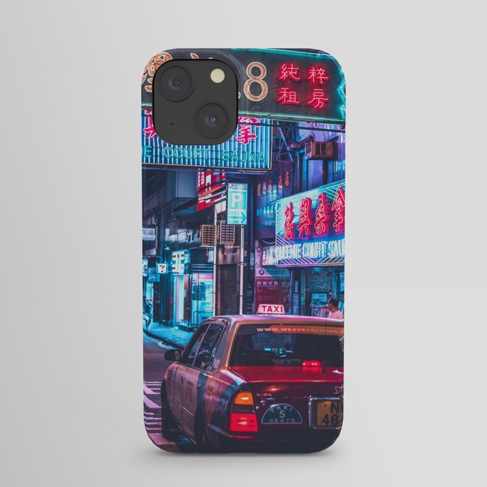 Taxi Downtown Tokyo iPhone Case
