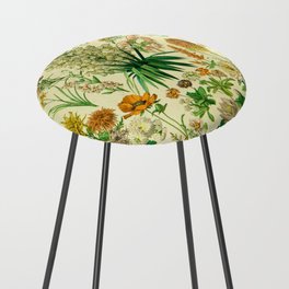 Adolphe Millot "Flowers" 2. Counter Stool
