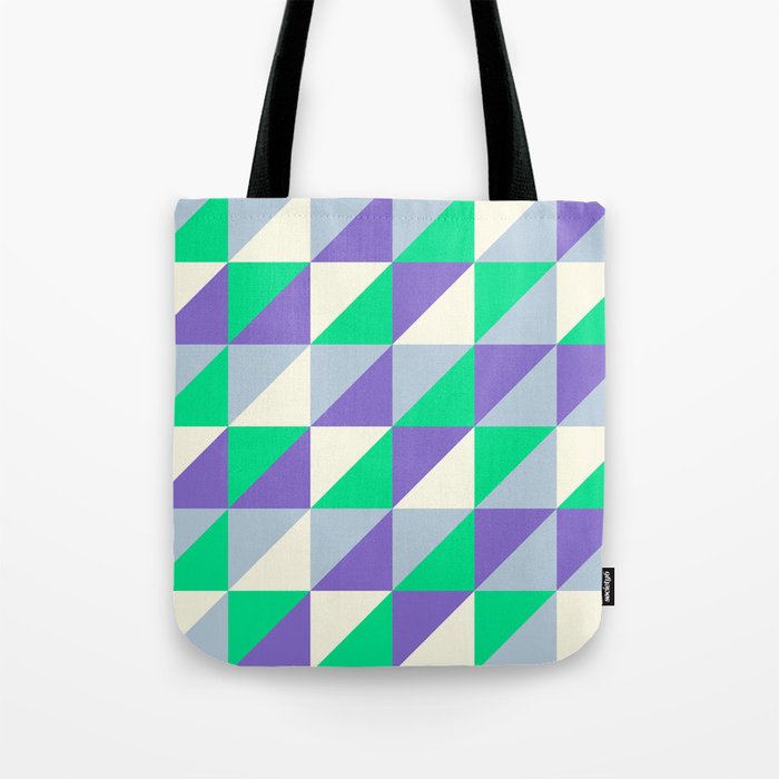 Colourful Pattern Tote Bag