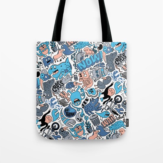 Gross Pattern Tote Bag