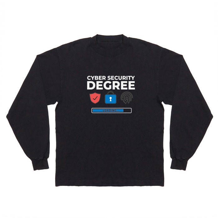 Cyber Security Analyst Engineer Computer Training Long Sleeve T Shirt