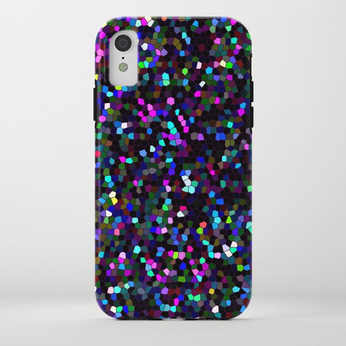 Mosaic Glitter Texture G45 iPhone Case