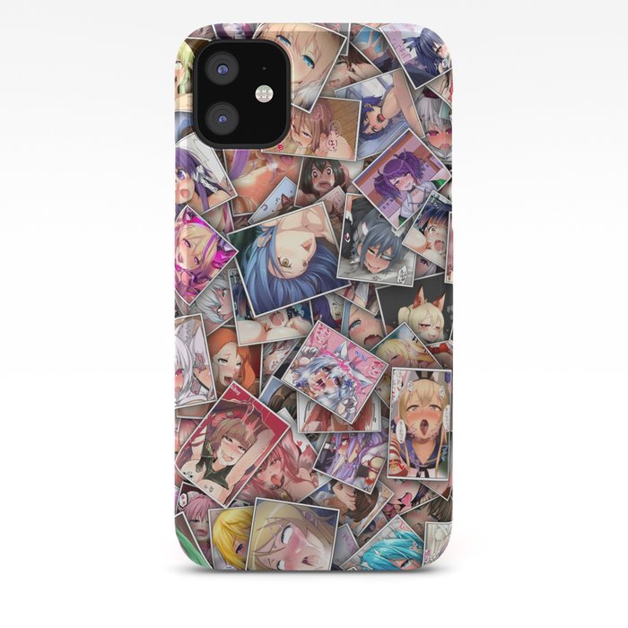 Ahegao color iPhone Case
