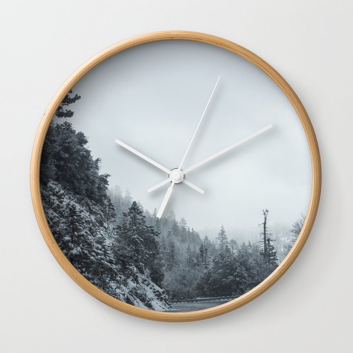 Icy Bliss Wall Clock