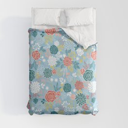 Summer Floral Comforter