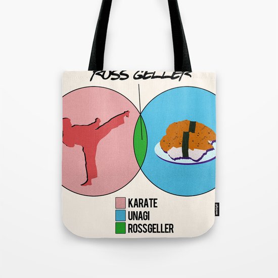 Venn Diagram for Ross Geller Tote Bag