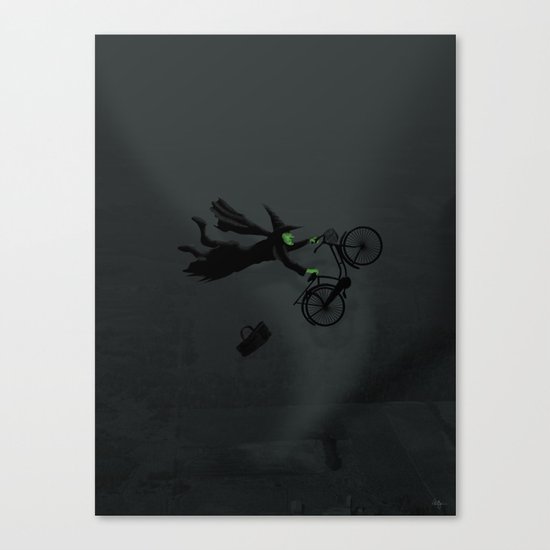 Wicked Bike Trick Canvas Print