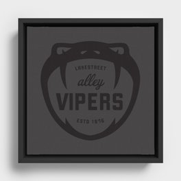 Lakestreet Alley Vipers Framed Canvas