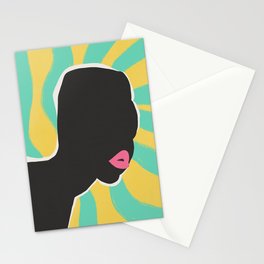 Anonymous portrait 03 Stationery Card
