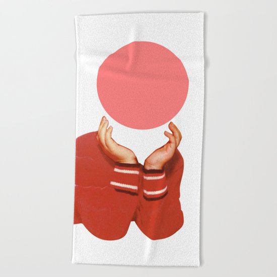 Where is my mind? Beach Towel