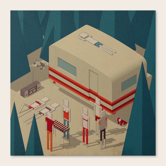 Habitat 14 Canvas Print