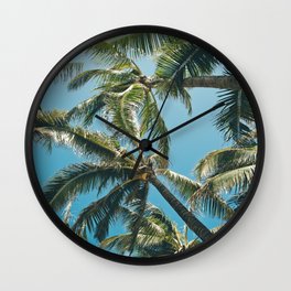 Kuau Palms Paia Maui Hawaii Wall Clock