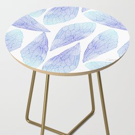 Cicada Wings – Periwinkle Ombré Side Table