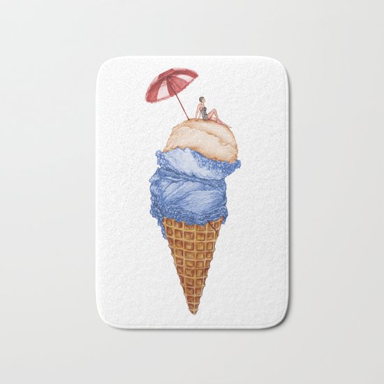 Summer Vacation Bath Mat