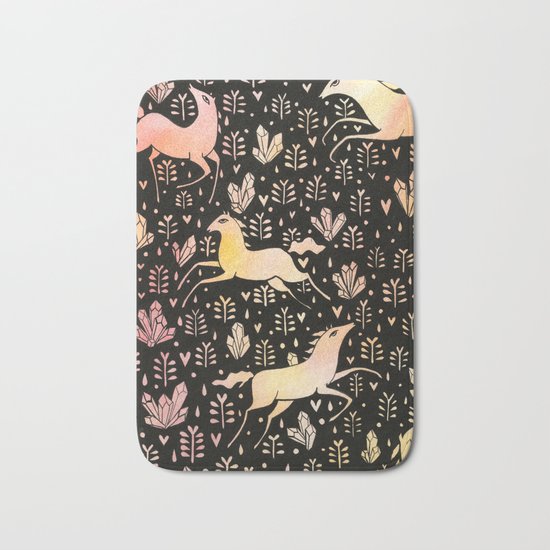 Marshmallow ponies Bath Mat