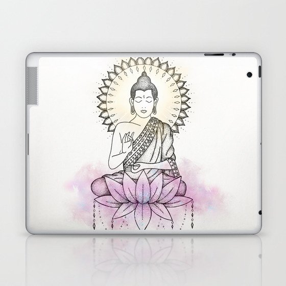 Lotus Buddha Laptop & iPad Skin