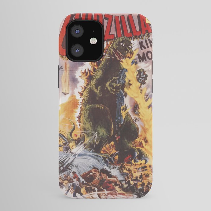 Godzilla rampage iPhone Case by Golden Boy | Society6