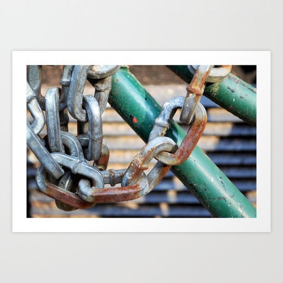 Rusty Art Print