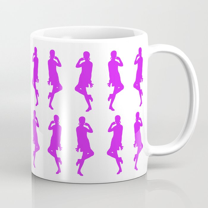 Purple Bold Mod GoGo Girls Coffee Mug