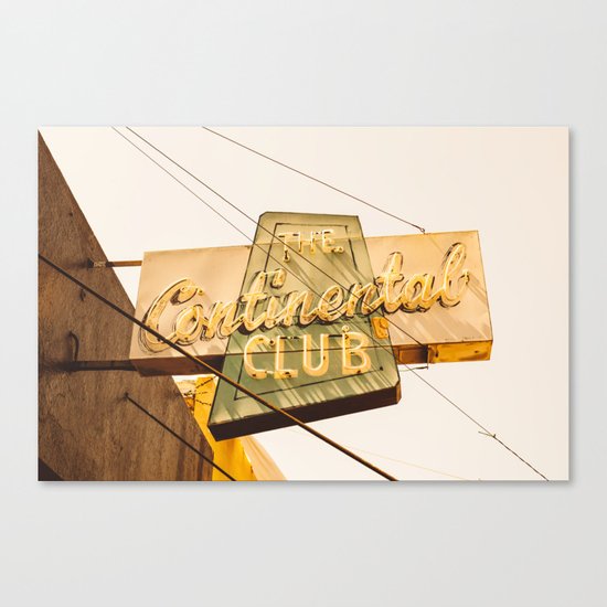 The Continental Club Canvas Print
