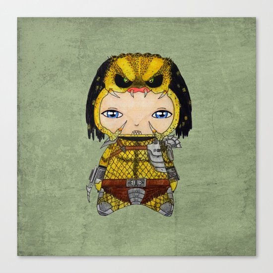 A Boy - Predator Canvas Print