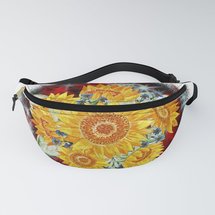 Sunflowers, Backgrounds, flower, flowers t-shit Fanny Pack