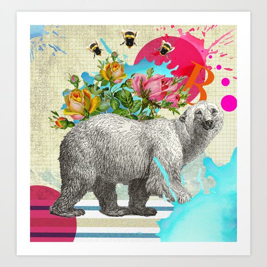 Polar Dance 2 Art Print