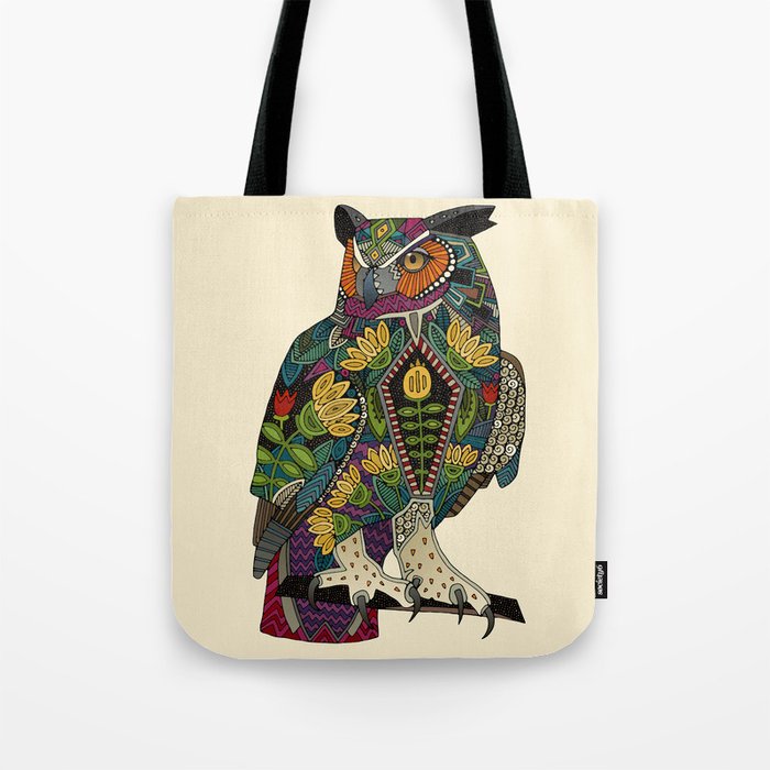 wise owl Tote Bag